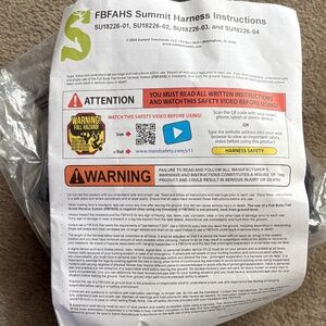 Summit TreeStands Safety Harness SU18226-02, 350Lbs Limit FBFAHS